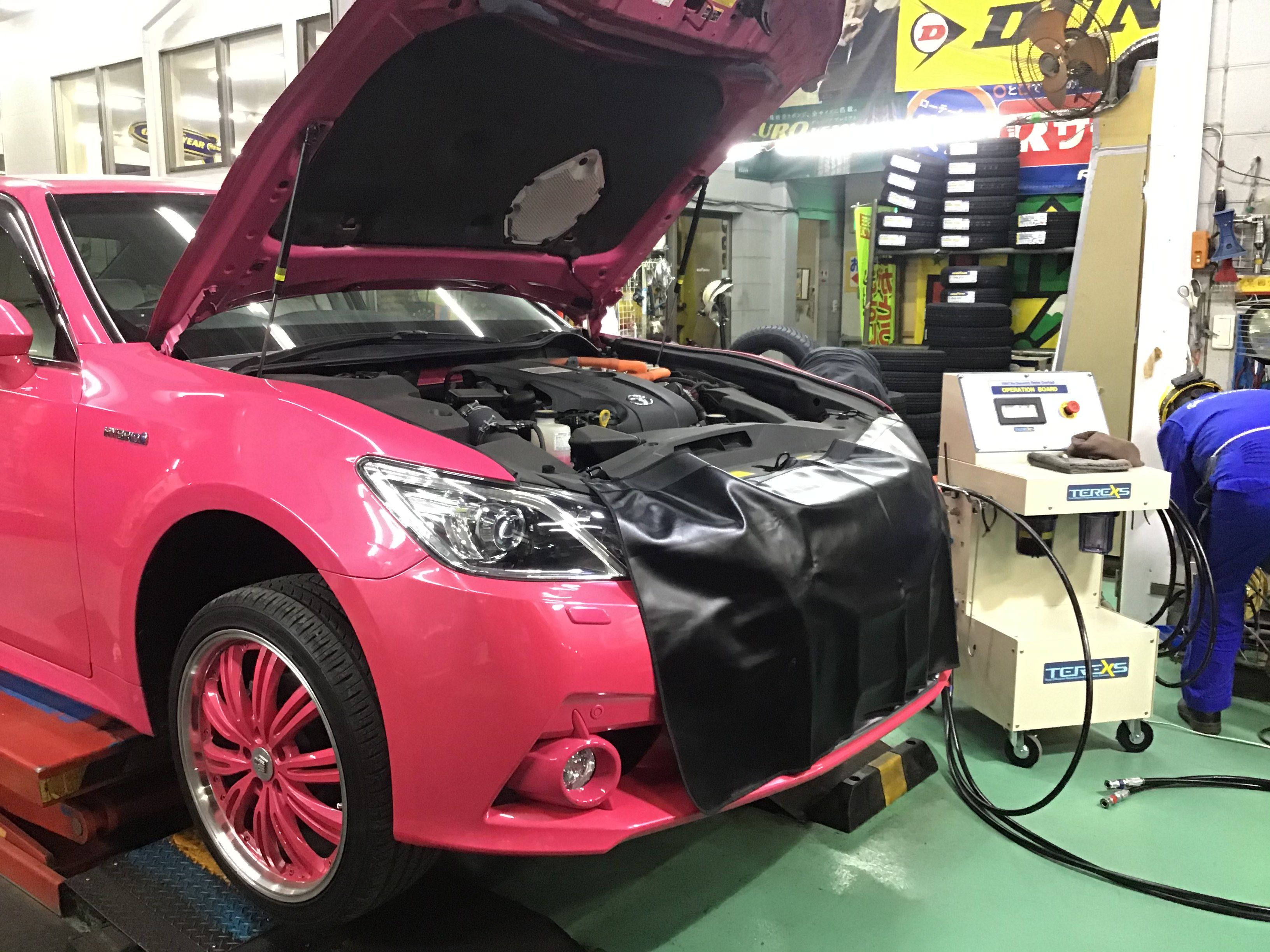 TOYOTA トヨタ AWS210 クラウン ハイブリッド エンジン内部洗浄(TEREXS) ニューアタック 三芳店様（埼玉県入間郡） |  TEREXSのブログ | TEREXS