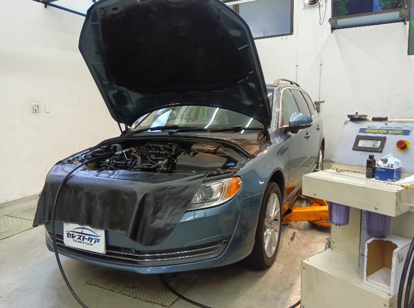 ボルボ VOLVO V70 T4SE セレストケア エンジン内部洗浄