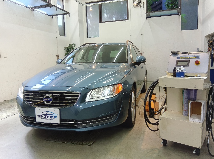 ボルボ VOLVO V70 T4SE セレストケア エンジン内部洗浄