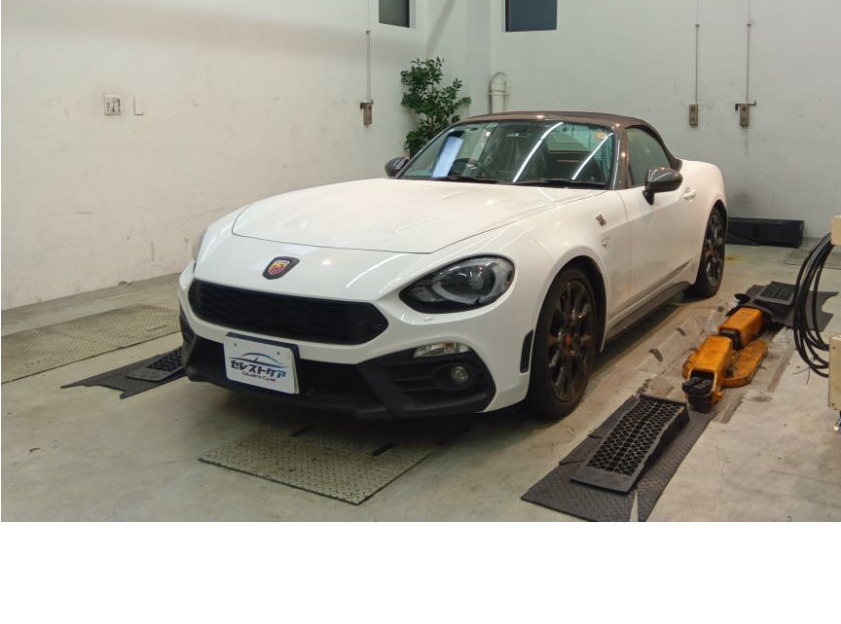 アバルト124スパイダー エンジン内部洗浄
