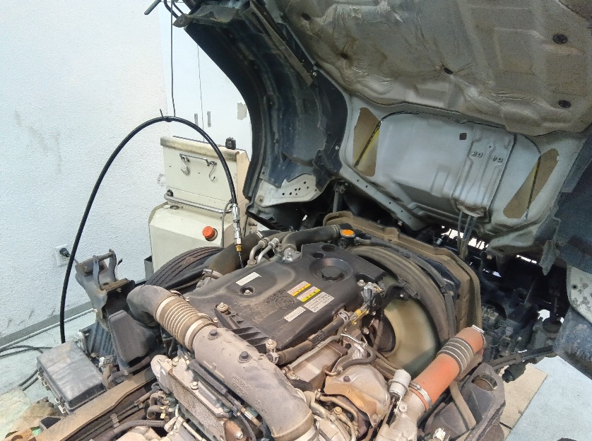 いすゞエルフ NJR85 セレストケア エンジン内部洗浄 DPF洗浄