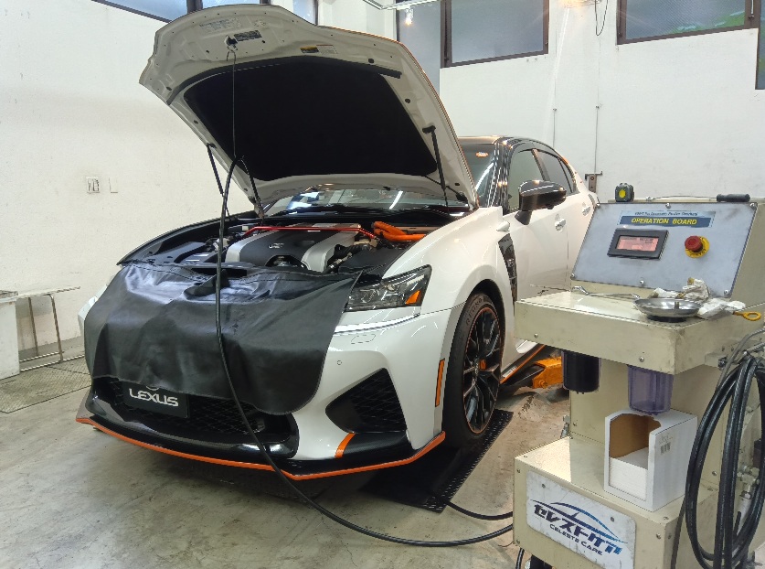 レクサス GS450h ハイブリッド セレストケア エンジン内部洗浄 DPF洗浄